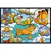 Trefl 4-in-1 Jigsaw Puzzle: Garfield, Garfield likes No Assembly -