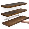Liu Ying Floating Shelf for Wall - Eco-Friendly Decorative Wooden