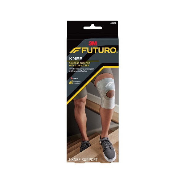 Futuro Knee Comfort Support With Stabilizers - L