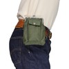 Kawadomi Seisakusho WK-11KH Multi-functional Work Pouch, 2-Way Attachment Belt Loop,