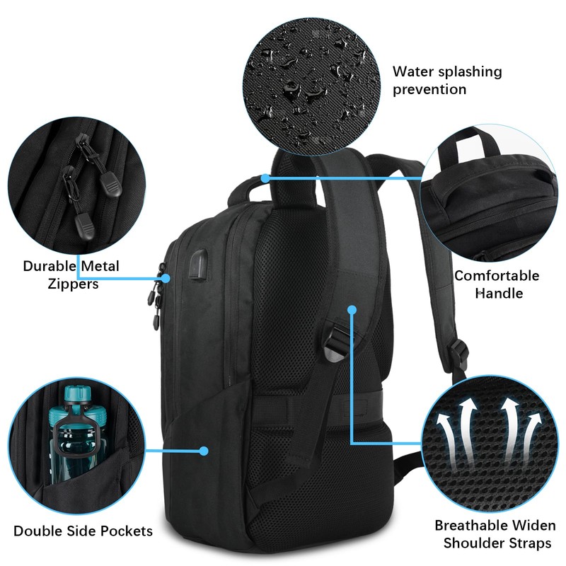 Goloni Multi-functional Travel Backpack, Large Capacity for Men Women Waterproof