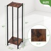 Extra Tall Plant Stand Indoor,40 Inch Plant Stands,2 Tier Metal