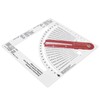 Knitting Gauge Converter Double Sided Clear Scale Knitting Stitch Counting