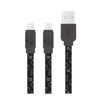 Gourmandies Peanuts Snoopy Lightning Cable Black SNG-743BK