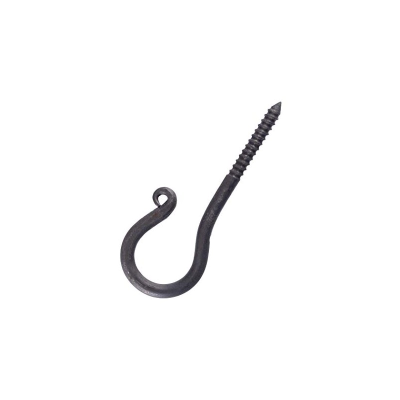 Ulfberth Forged hook with thread, approx. 10 cm, medieval LARP,