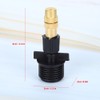 20Pcs G1/2 Copper Atomizing Nozzle Adjustable Micro Nozzle Single Outlet
