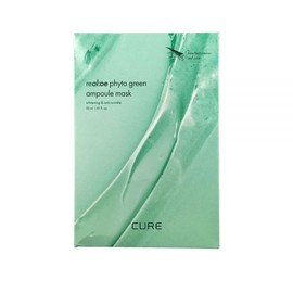 Kim Jeong-moon Aloe Phyto Green Ampoule Mask 30ml x 10 sheets / 김정문알로에 피토 그린 앰플 마스크 30ml x 10매