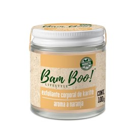 Exfoliante Corporal Artesanal Natural Karité Aroma Naranja 100 g Bam Boo Lifestyle                                                                    