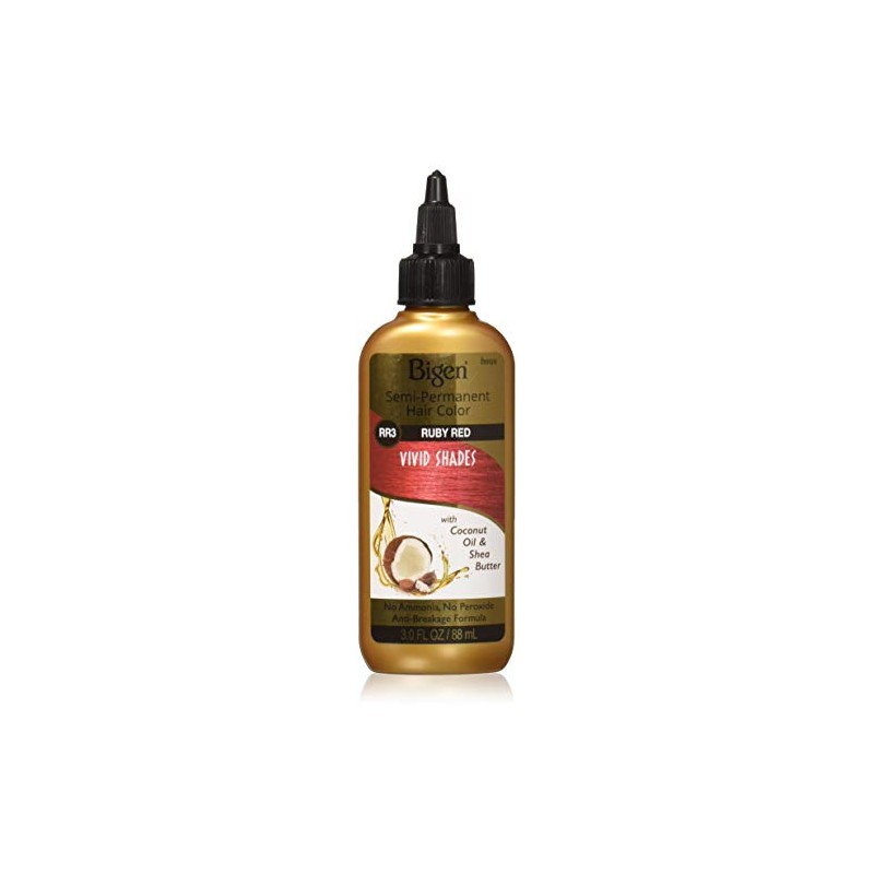Bigen Semi Permanent Hair Color, Ruby Red, 3 Fl Oz