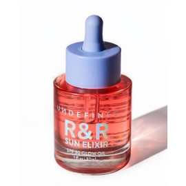 Undefined Beauty R&R Sun Elixir SPF 30 – Glow Oil for Face, Hair, Scalp & Body with Vitamin C, Amla, Tsubaki Seed & Milk Thistle
