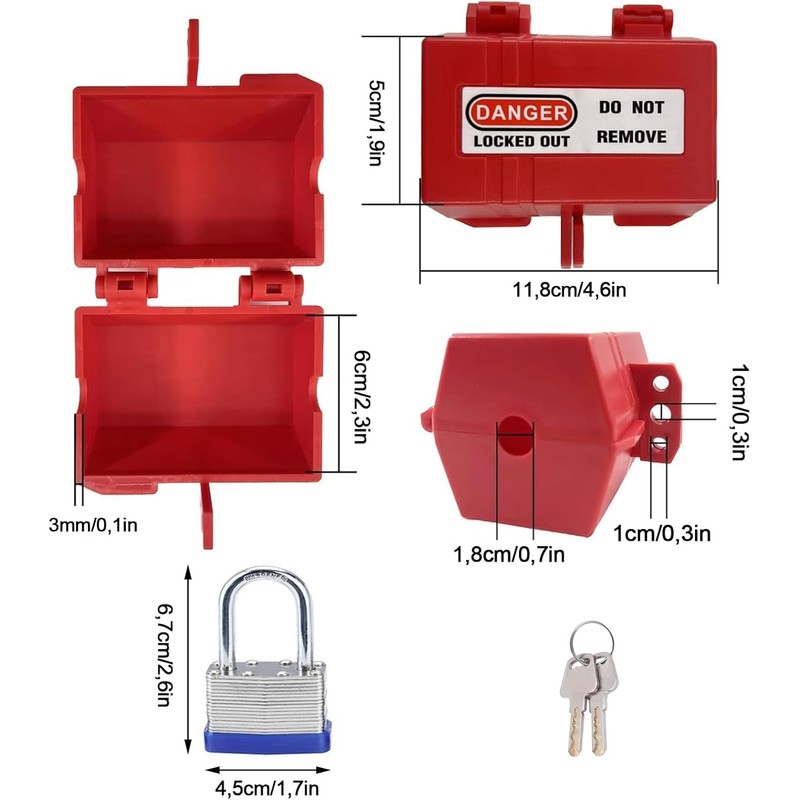 Washing Machine Plug Lock, Power Plug Protection Box, Plug Safe