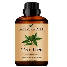 Tea Tree Essential Oils Organic, 240ML 100% Pure and Natural Tea Tree Essential Oil for Aromatherapy Diffuser - Tea Tree /8 Fl Oz