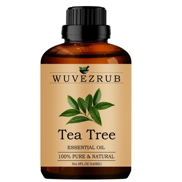 Tea Tree Essential Oils Organic, 240ML 100% Pure and Natural