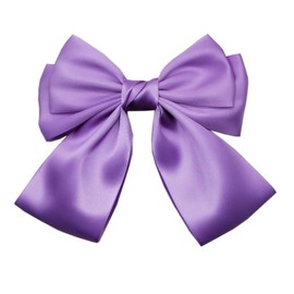 Red Hair Bow for Women Girl Christmas Valentines Day Bow Hair Clips Alligator Large Bowknot Barrettes Hair Accessories TSFJ82 (Lavender)