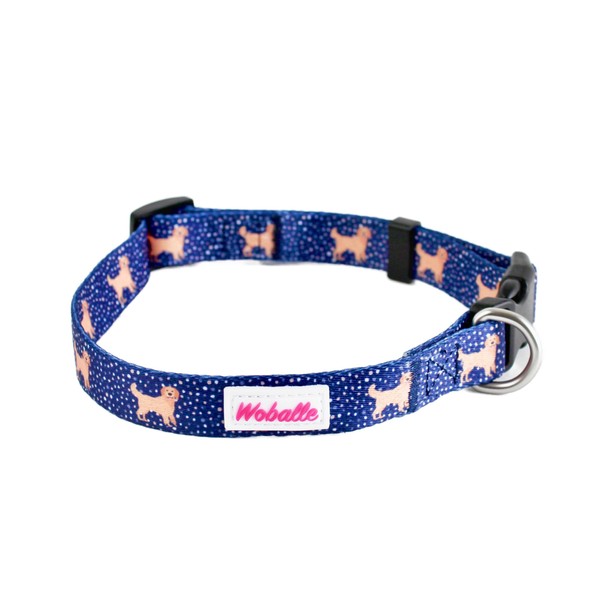 Woballe Classic Dog Collar for Small Medium Large Dogs, Soft