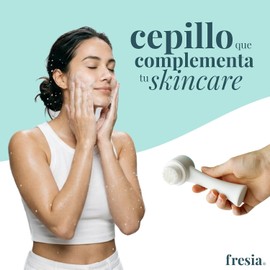 Cepillo Facial Limpiador de Doble Cara: Cerdas Suaves de Silicón para Limpieza Profunda de Poros, Exfoliación y Masaje – Todos Tipos de Piel
