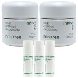 Innisfree Olive Vitamin E Real Cream 2pcs+ / 이니스프리 올리브 비타민 E 리얼 크림 2개+