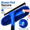 2-in-1 Window Cleaning Kit with Bucket, Extension Pole & Squeegee