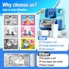 5 Rolls Kids Instant Camera Refill - HD Thermal Print