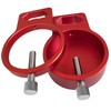 JMSMSH Toolbox Broom Holder Mount Set of Two (Red)