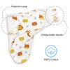 Callowesse 100% Cotton Newborn Swaddle 0.5 TOG – Adjustable Baby