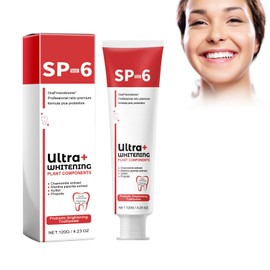 Probiotics Bright White Toothpaste, 120 g, Deep Cleaning Oral Care Toothpaste, Fresh Breath, Deep Cleaning Care Toothpaste, Removes Odours and Stains from Teeth, Red Version Yagao (17)