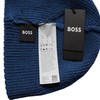 BOSS Men's Fold Over Knitted Beanie Hat Fati_O, (UK, Alpha,