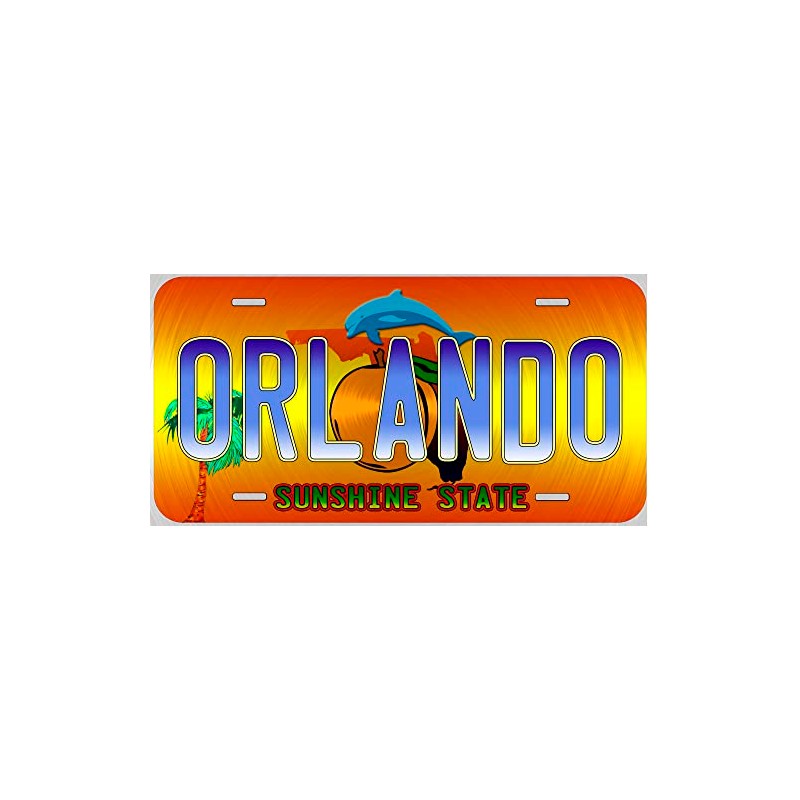 Orlando Florida TAG08 Novelty Car Auto License Plate