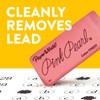 Paper Mate Erasers, Pink Pearl, 12 Count - Latex Free