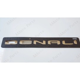 GMC 3PCS Chrome Door Rear DENALI Emblem Letter Fit GMC Sierra 1500 2500hd Yukon