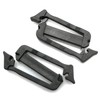 JCBIZ 8pcs Webbing Connecting Clip Black 25mm/ 1 Inch Webbing