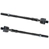 TRQ Front Inner Tie Rod Set Compatible with 2003-2008 Subaru