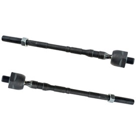 TRQ Front Inner Tie Rod Set Compatible with 2003-2008 Subaru Forester 2004-2011 Impreza 2010-2014 Legacy Outback