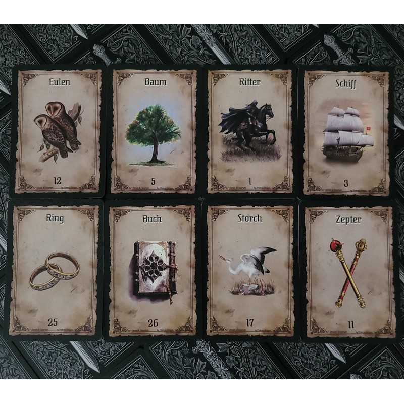 * Medieval - The Medieval Lenormand * - Lenormand Card