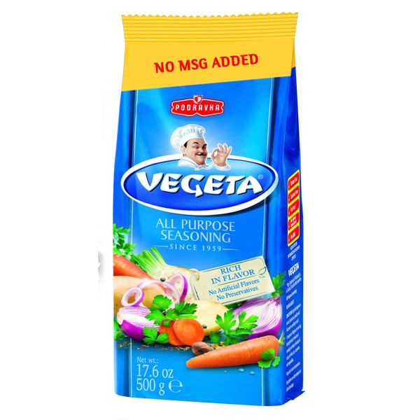 Vegeta, Gourmet Seasoning, No MSG, 17.6oz 500g bag