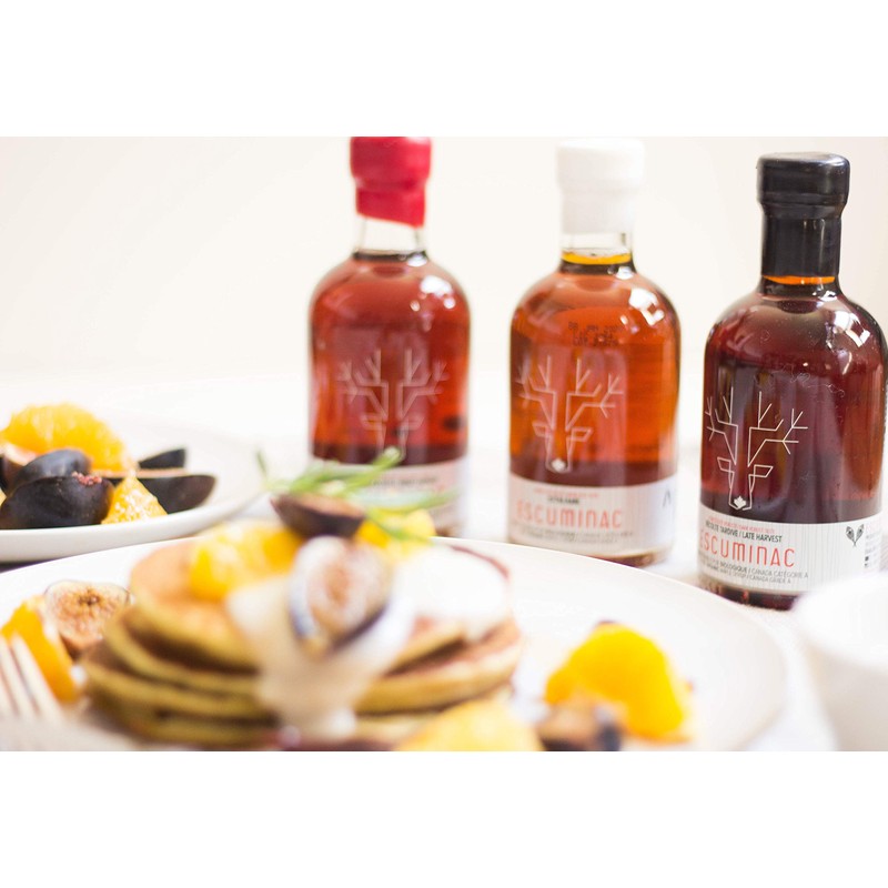Escuminac Canadian Maple Syrup Variety Set, Including our 3 Harvests