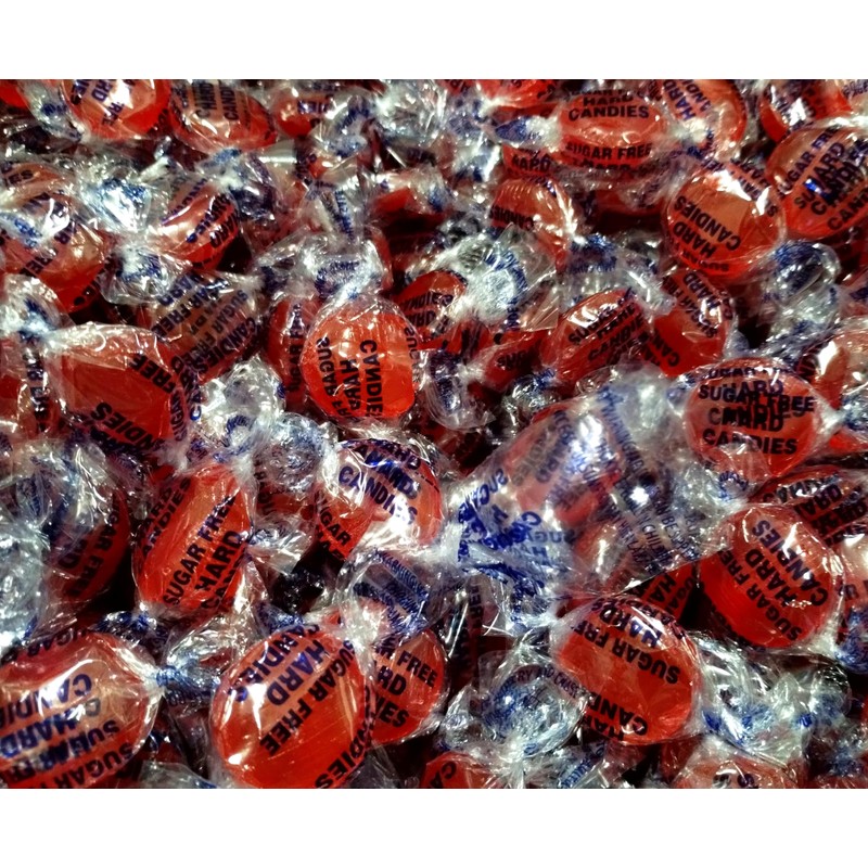 Sugar Free Cinnamon Hard Candy Buttons - 50 Pieces of