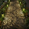 gardencave 6 Pack Solar Lights Outdoor Garden Decorative with Warm