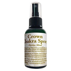 Chakra Spray, Crown 2 Oz by The Crystal Garden