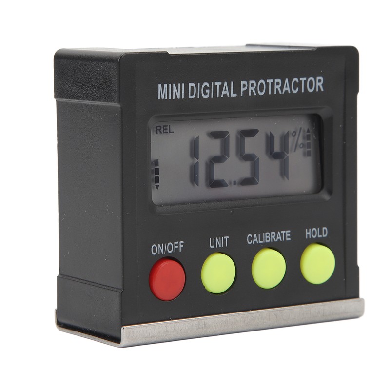 Digital Angle Finder Gauge High Accuracy 4 Botton Electronic Level