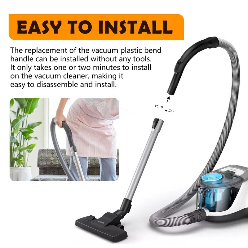 S2110 S501 S524 Replacement for Miele Vacuum Plastic Bend Handle,Replacement