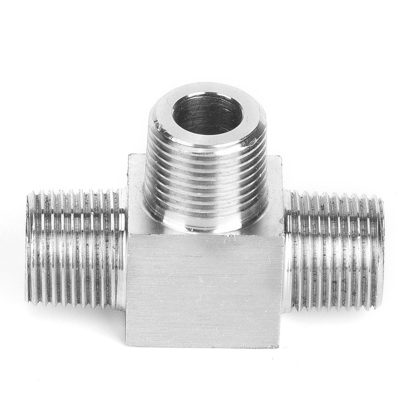 3 Way Pipe Fittings 304 Stainless Steel Male Thread Pipe