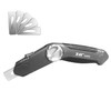 XW Retractable Carpet Knife with Twist-lock Design, Heavy Duty Zinc