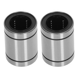 2Pcs LM30UU Linear Ball Bearings, 30mm ID 45mm OD 64mm Width Linear Motion Shaft Ball Bearing Bushing for 3D Printer CNC Machine