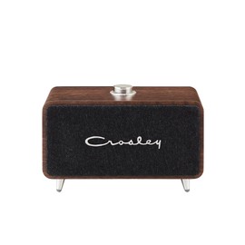 Crosley CR3049A-WA Stanza Portable Rechargeable Bluetooth Speaker, Walnut