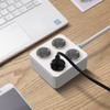 Aigostar Socket Strip 4-Way Table Socket Child Lock 1.5 m