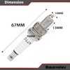 Amavoler A7TC Spark Plug Fit for GY6 50 cc 70cc