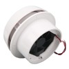 RV Mini Vent Fan White Round Noiseless Compression Resistant Vent