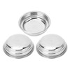 3pcs Stainless Steel Coffee Filter 51mm Pressurized Filter Basket Reusable