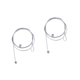 CORHAD 2pcs Magnetic Photo Hanging Rope for Creative Wall Decor for Displaying Pictures and Cards Living Rooms Offices and Galleries